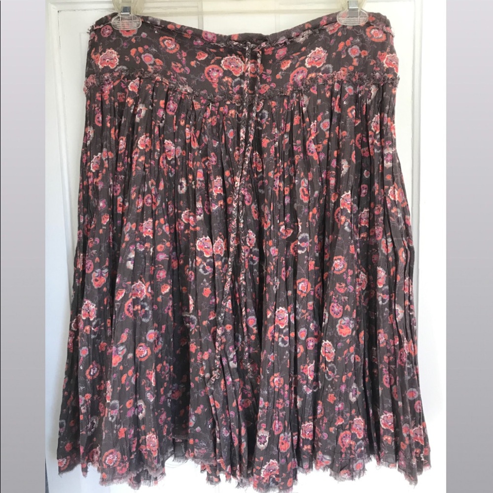 American eagle boho cotton floral skirt new!!